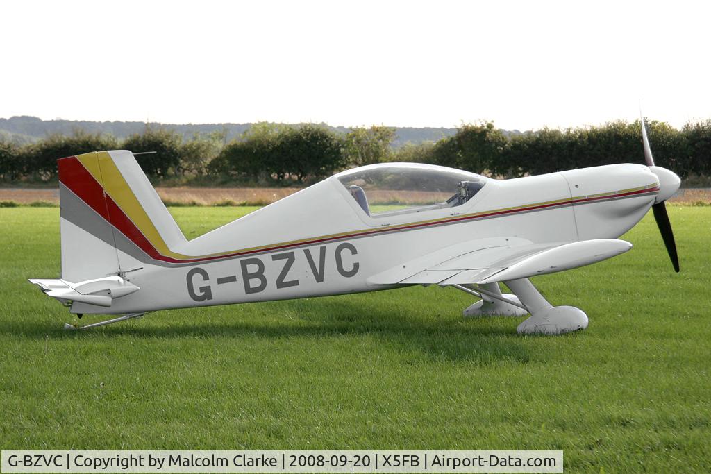 G-BZVC, 2006 Mickleburgh L107 Sparrow C/N PFA 256-12549, Mickleburgh L107 Sparrow. David Mickleburgh's beautiful home-build in which he lost his life in a crash at Fenland Airfield 21/2/2009.