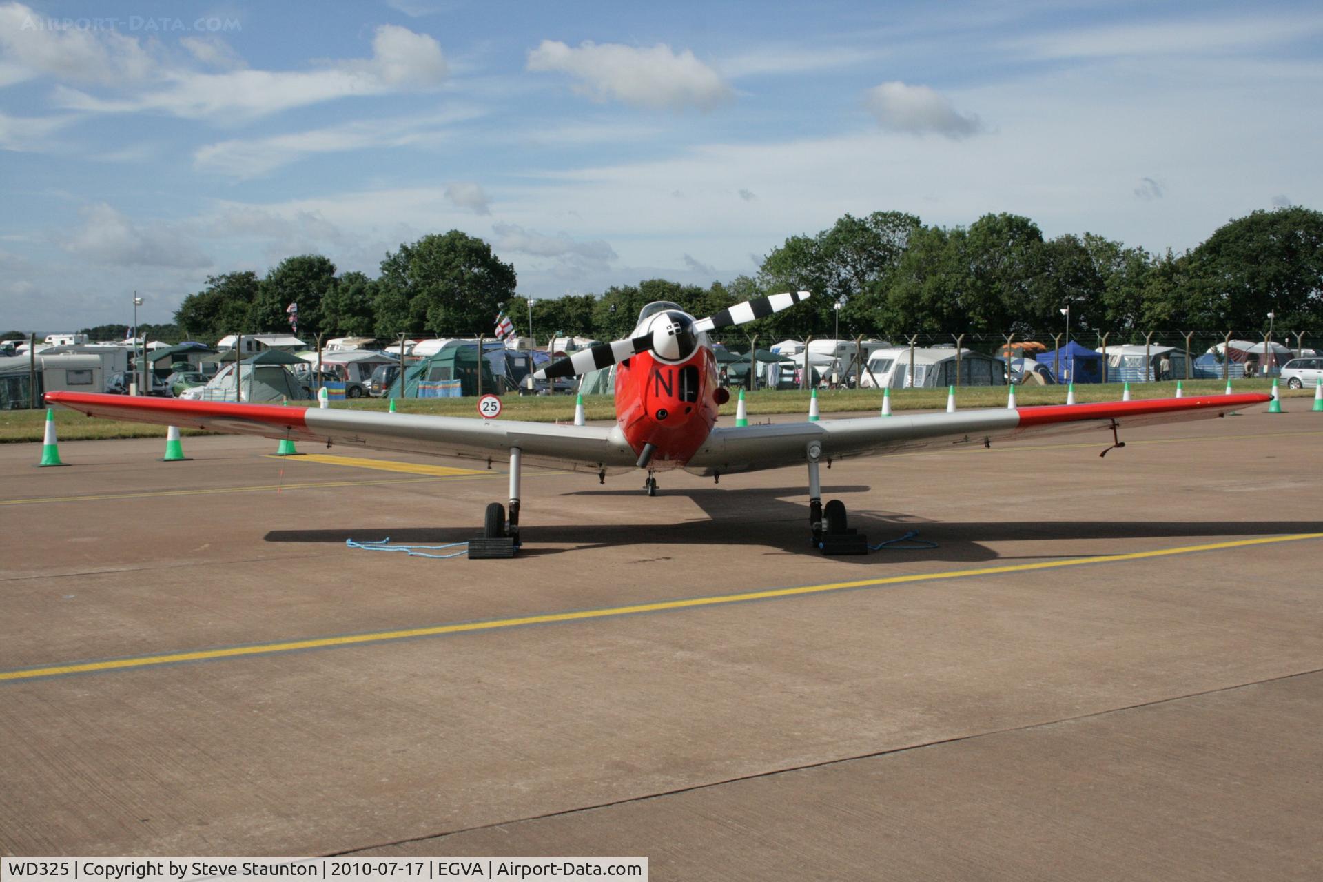WD325, 1951 De Havilland DHC-1 Chipmunk T.10 C/N C1/0263, Taken at the Royal International Air Tattoo 2010