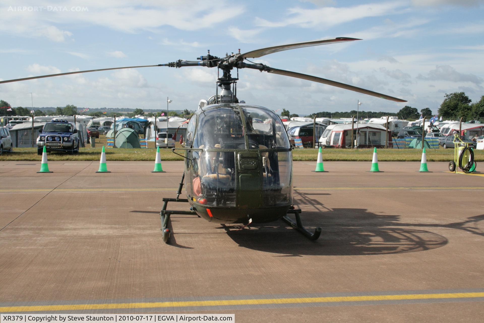XR379, 1961 Sud Aviation Alouette AH.2 C/N 1583, Taken at the Royal International Air Tattoo 2010