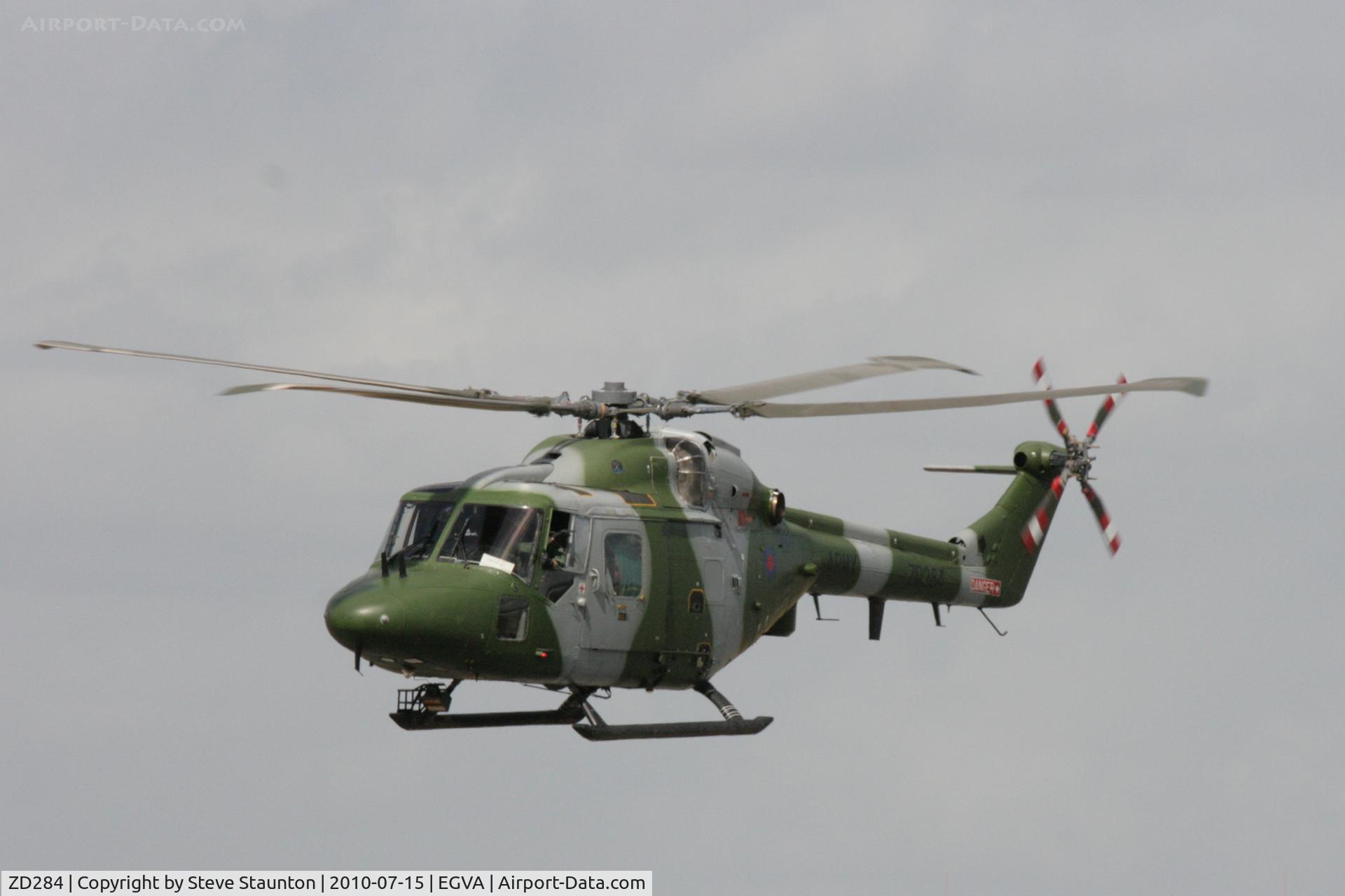 ZD284, 1984 Westland Lynx AH.7 C/N 311, Taken at the Royal International Air Tattoo 2010