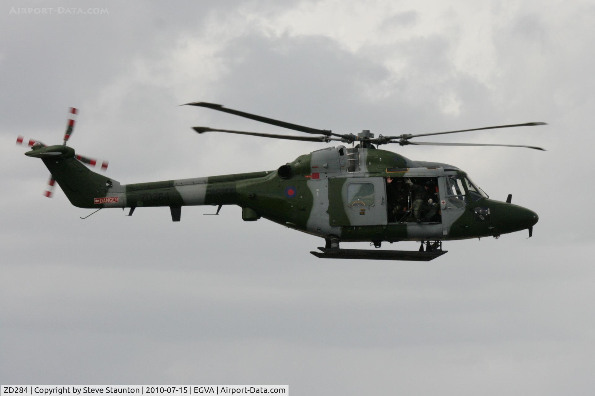 ZD284, 1984 Westland Lynx AH.7 C/N 311, Taken at the Royal International Air Tattoo 2010
