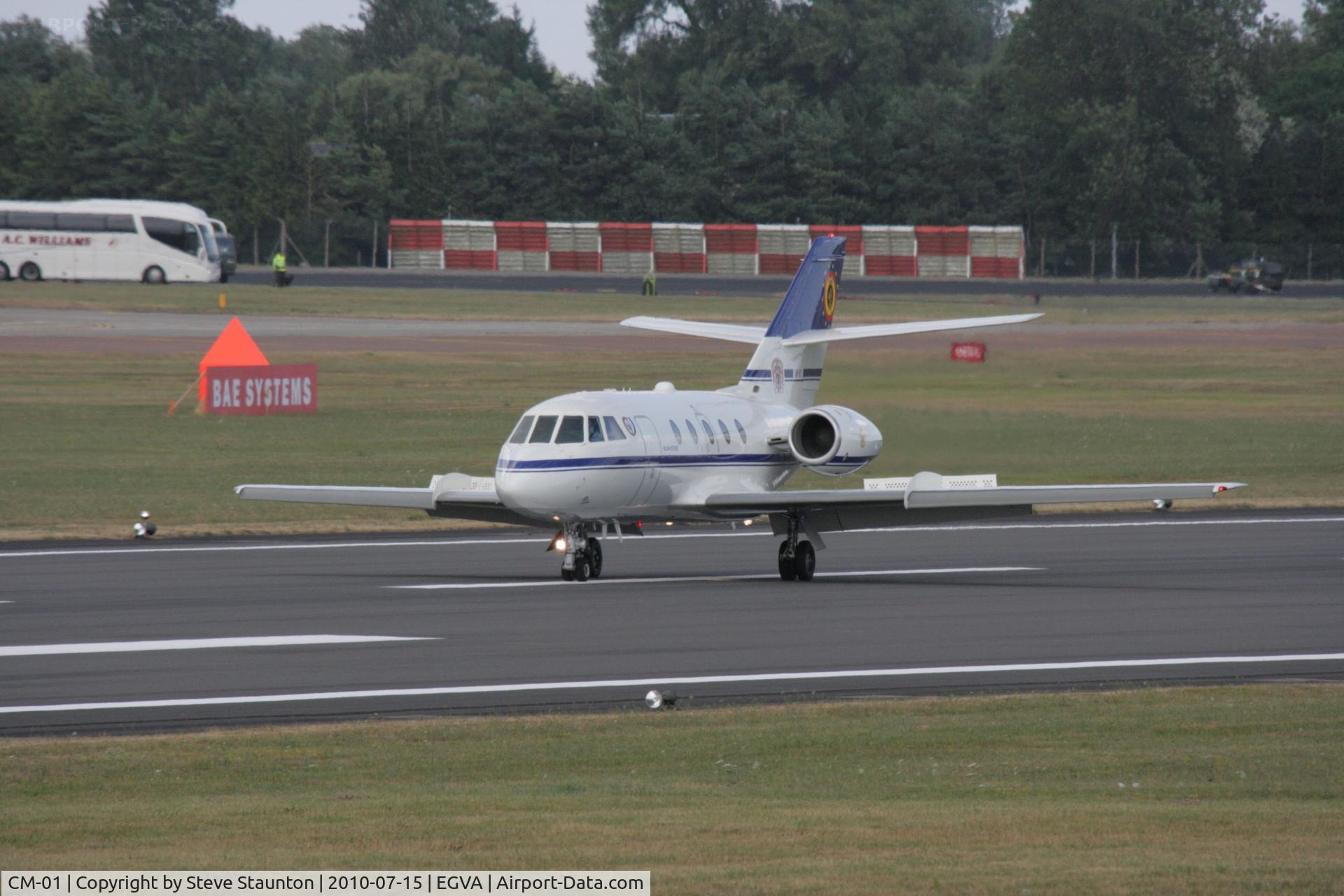 CM-01, 1973 Dassault Falcon (Mystere) 20E C/N 276, Taken at the Royal International Air Tattoo 2010