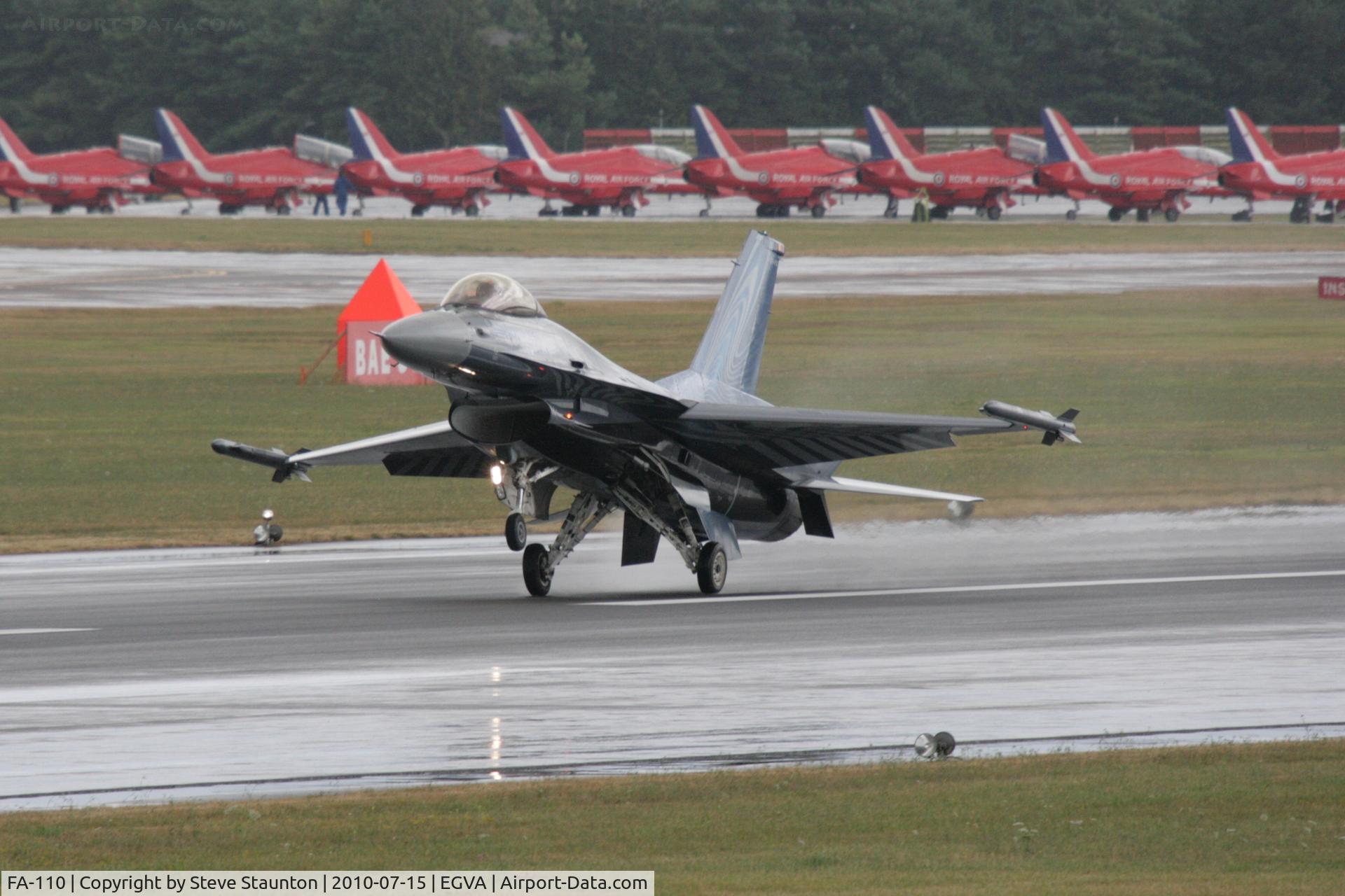 FA-110, SABCA F-16AM Fighting Falcon C/N 6H-110, Taken at the Royal International Air Tattoo 2010