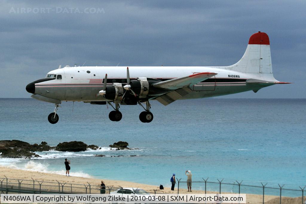 N406WA, Douglas C-54G (DC4-ME2) Skymaster C/N DO338, visitor