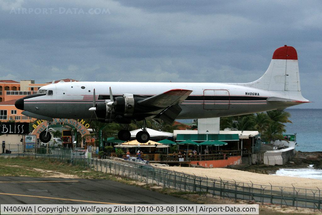 N406WA, Douglas C-54G (DC4-ME2) Skymaster C/N DO338, visitor