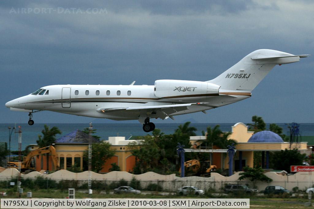 N795XJ, 2008 Cessna 750 Citation X C/N 750-0295, visitor