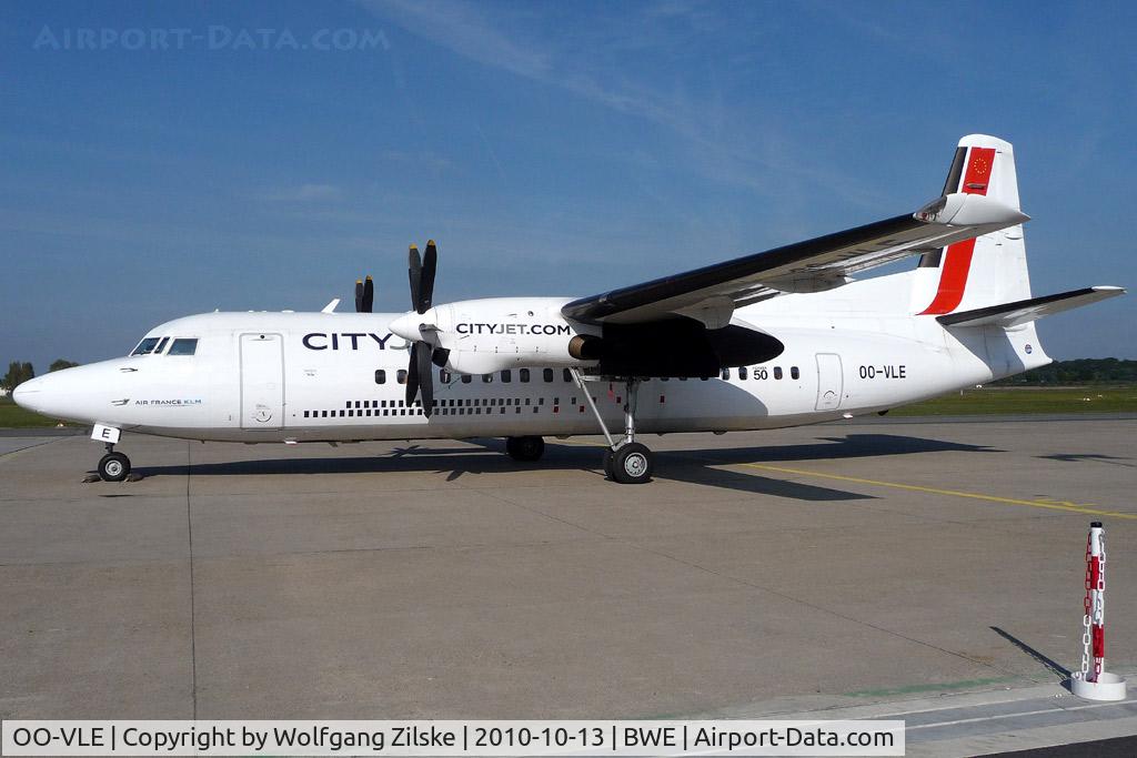 OO-VLE, 1988 Fokker 50 C/N 20132, visitor