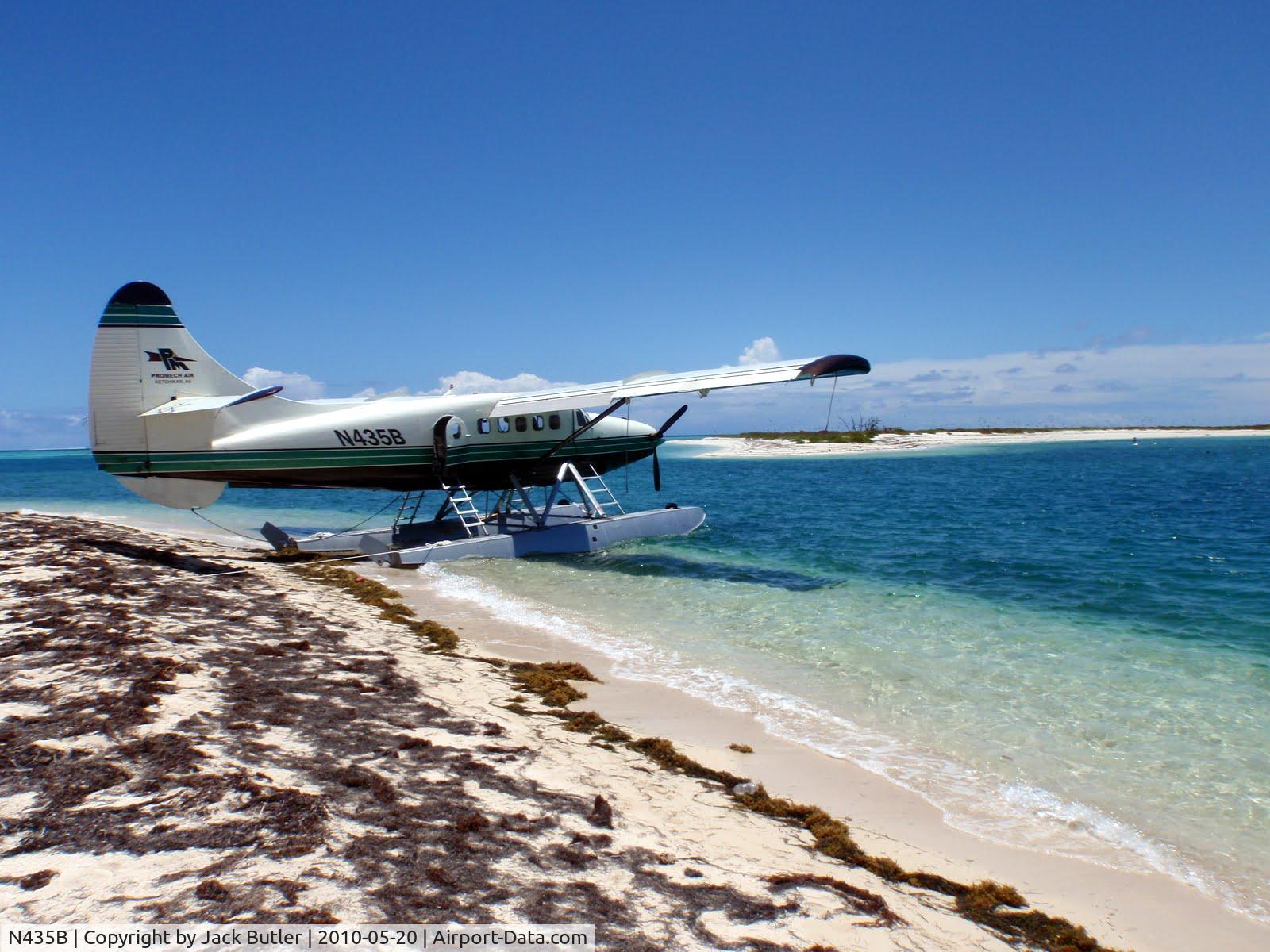 N435B, 1956 De Havilland Canada DHC-3 Otter C/N 183, Landed in paradise: The Dry Tortugas