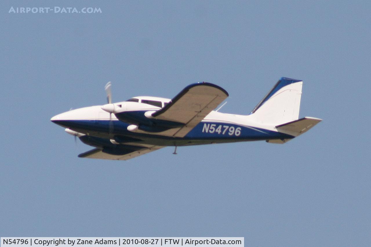 N54796, 1975 Piper PA-23-250 Aztec F C/N 27-7554097, At Meacham Field - Fort Worth, TX