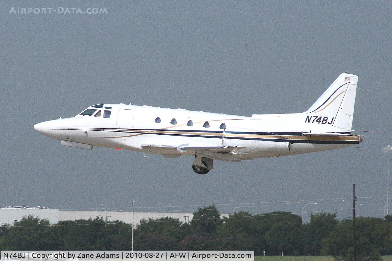 N74BJ, 1980 Rockwell International NA-265-65 Sabreliner 65 C/N 465-44, At Alliance Airport - Fort Worth, TX