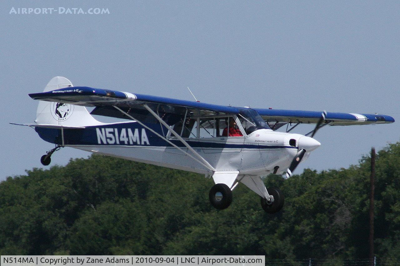 N514MA, 2010 Aviat A-1C-180 Husky C/N 3099, At Lancaster Municipal - Warbirds on Parade Fly-in.