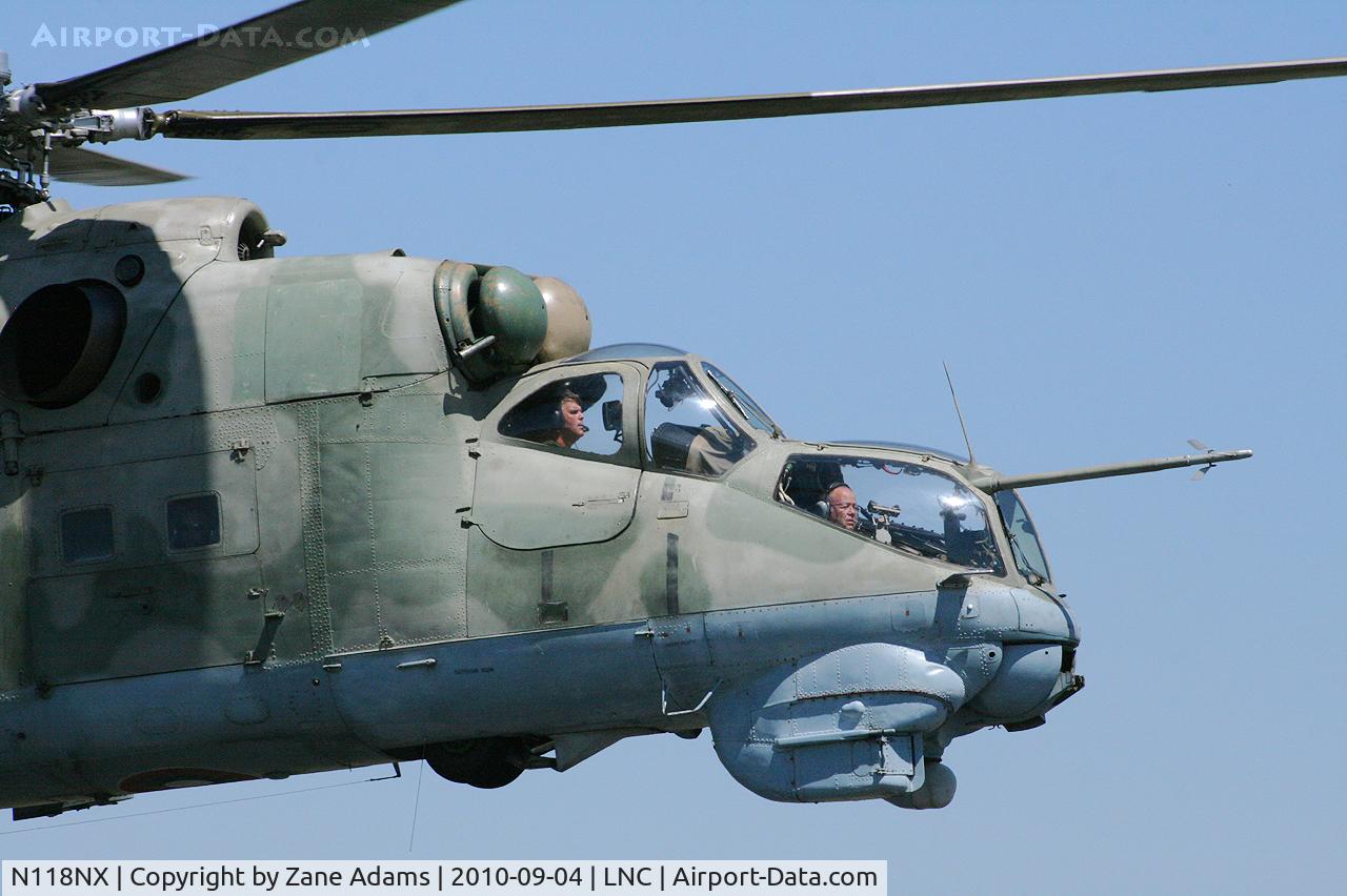 N118NX, Mil MI-24D C/N 150153, At Lancaster Municipal - Warbirds on Parade Fly-in - 2010