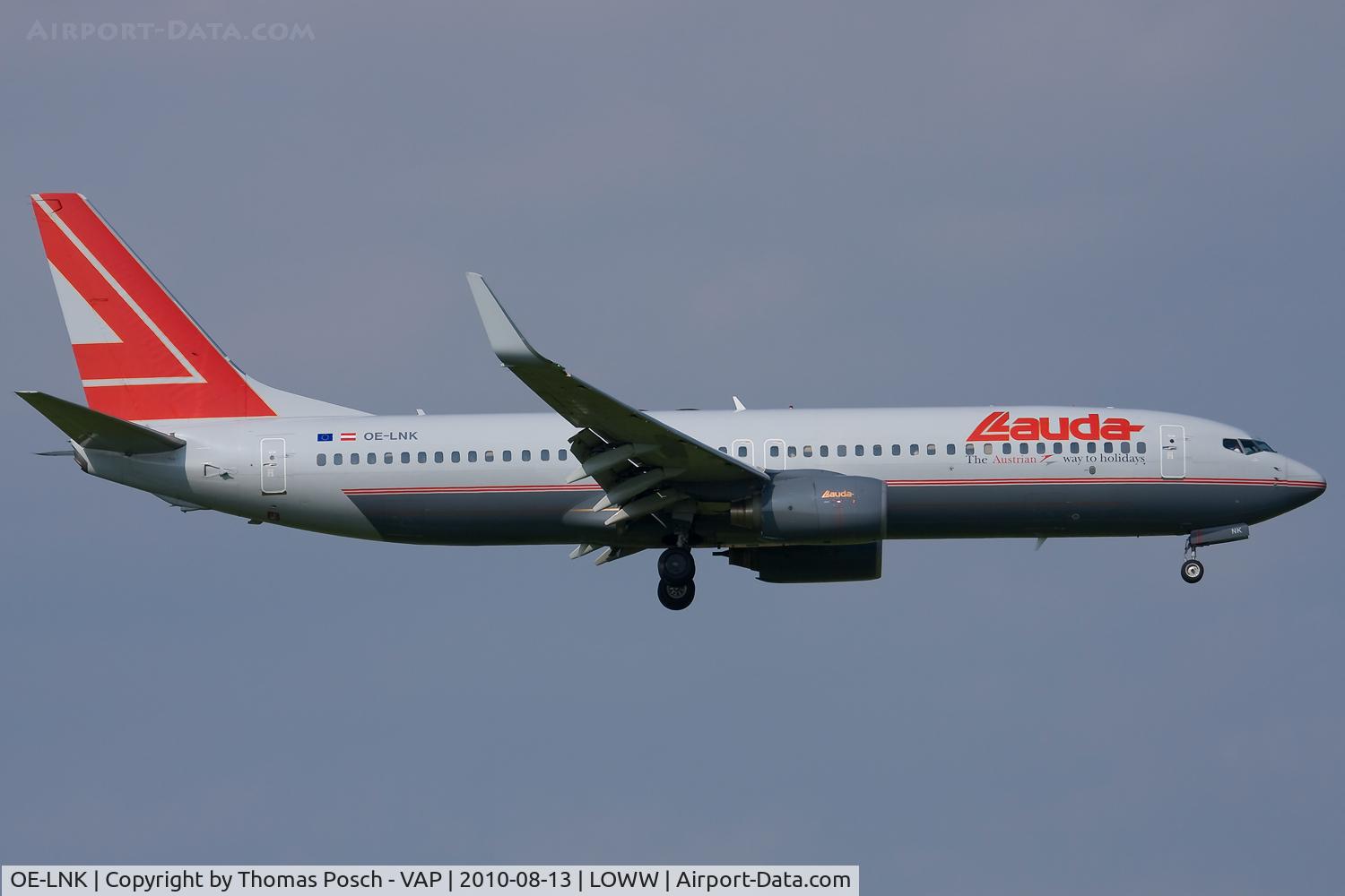 OE-LNK, 1999 Boeing 737-8Z9 C/N 28178, Lauda Air