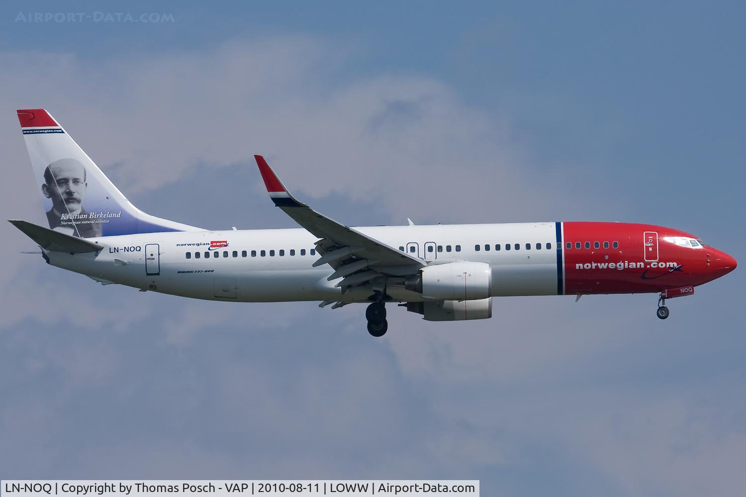 LN-NOQ, 2005 Boeing 737-86N C/N 32658, Norwegian Air Shuttle