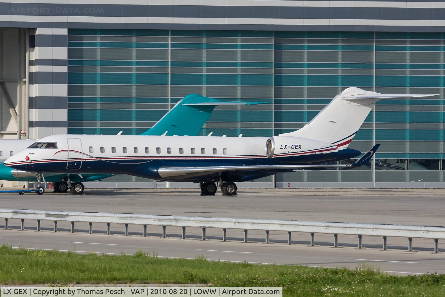 LX-GEX, 1998 Bombardier BD-700-1A10 Global Express C/N 9013, Global Jet Concept