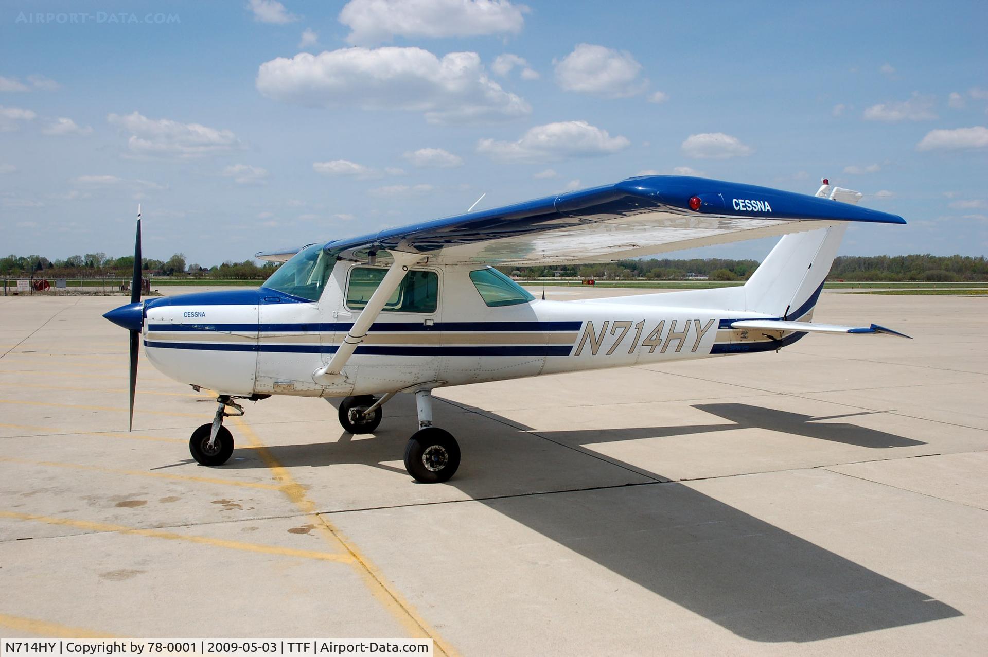 N714HY, Cessna 150M C/N 15079199, DUBBED: 