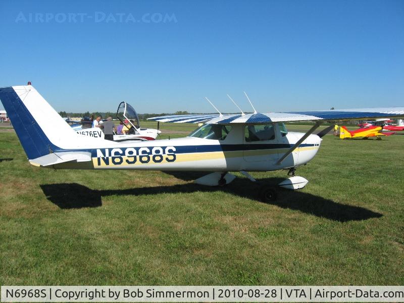 N6968S, 1967 Cessna 150H C/N 15067668, Newark, Ohio breakfast fly-in