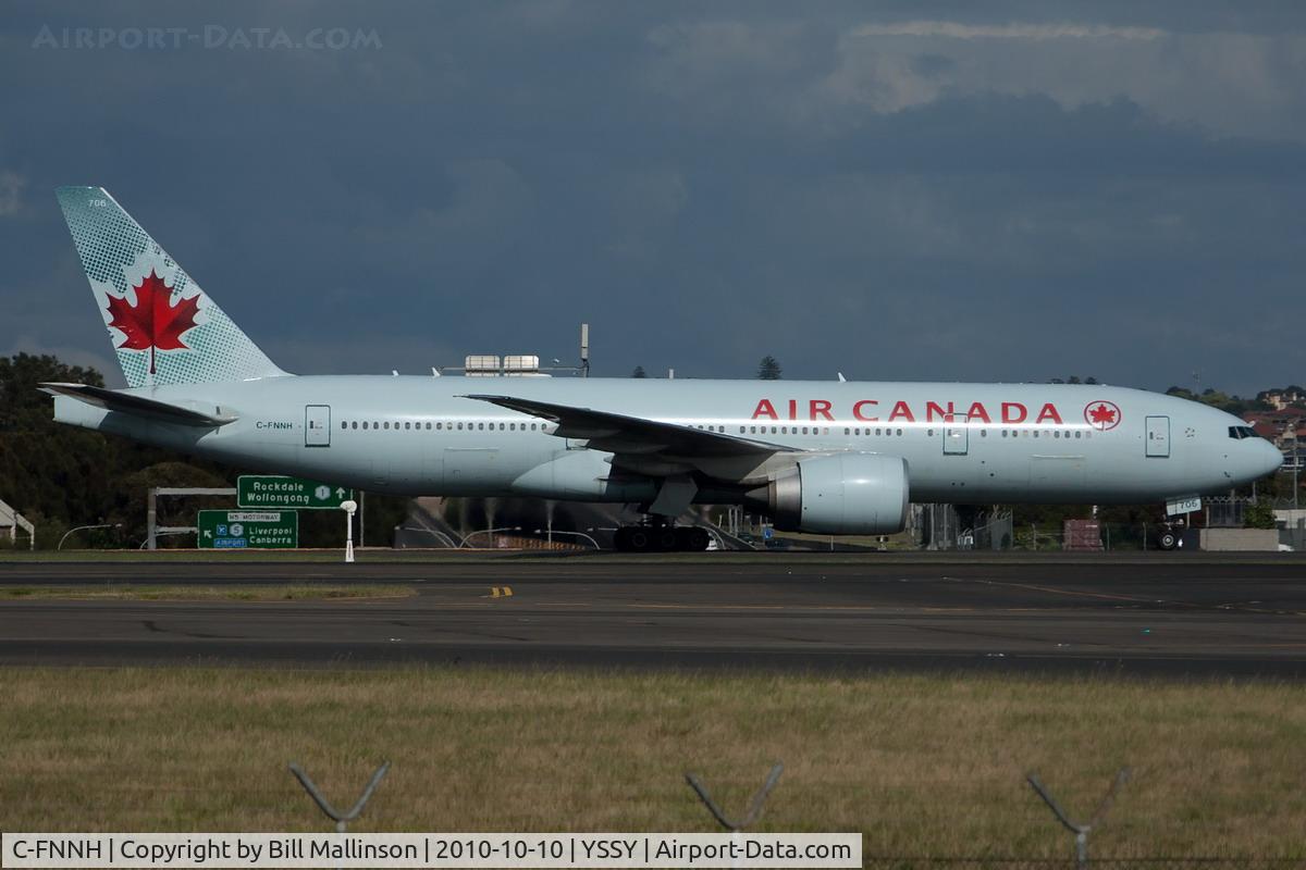 C-FNNH, 2008 Boeing 777-233/LR C/N 35247, Had to come in before it could go