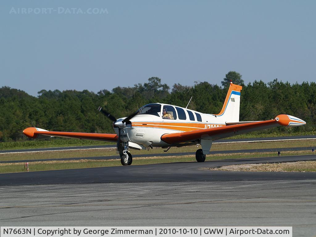N7663N, 1968 Beech 36 Bonanza C/N E-82, Annual certification @ Goldsboro-Wayne