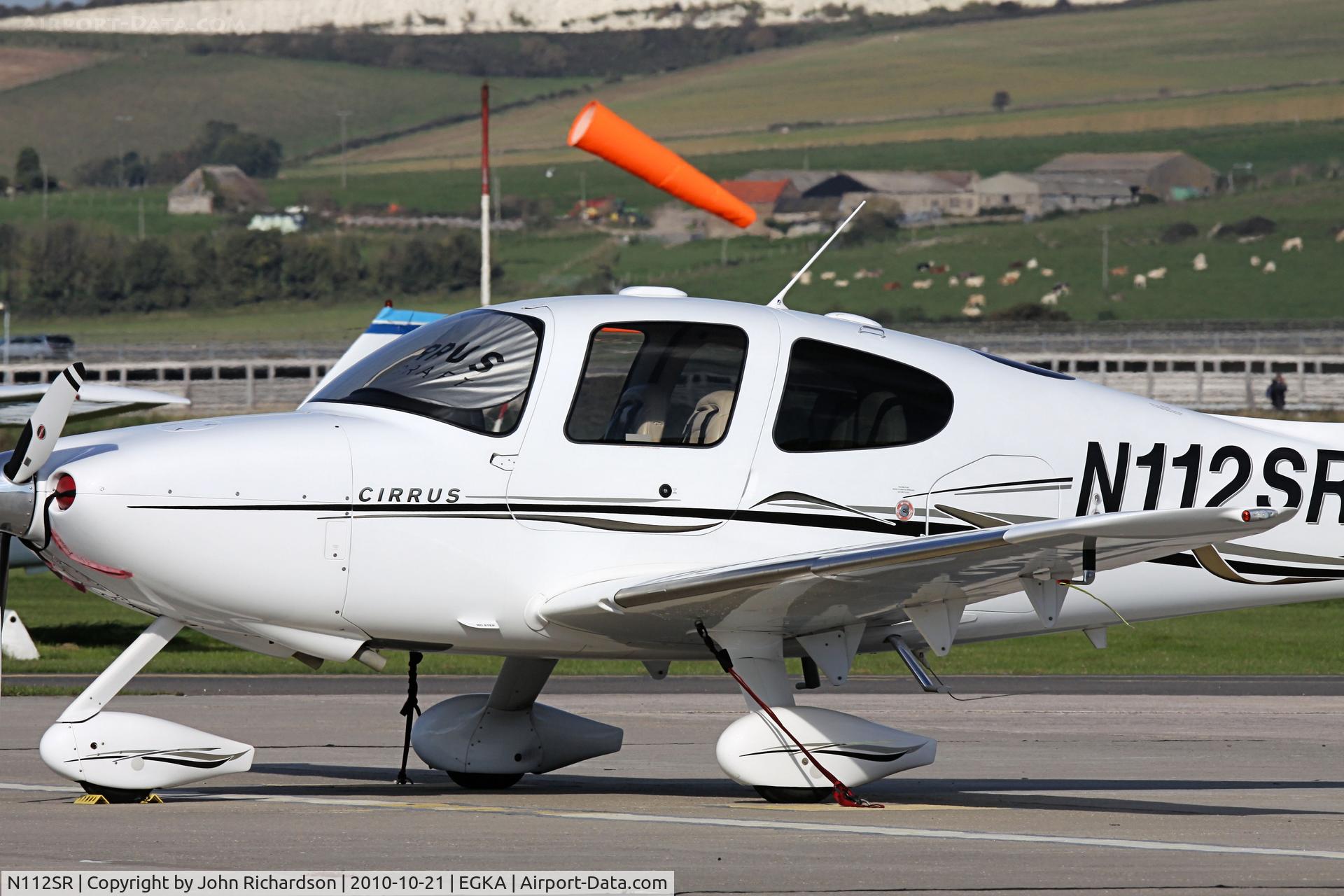 N112SR, 2006 Cirrus SR22 GTS C/N 1869, Sunny day at Shoreham