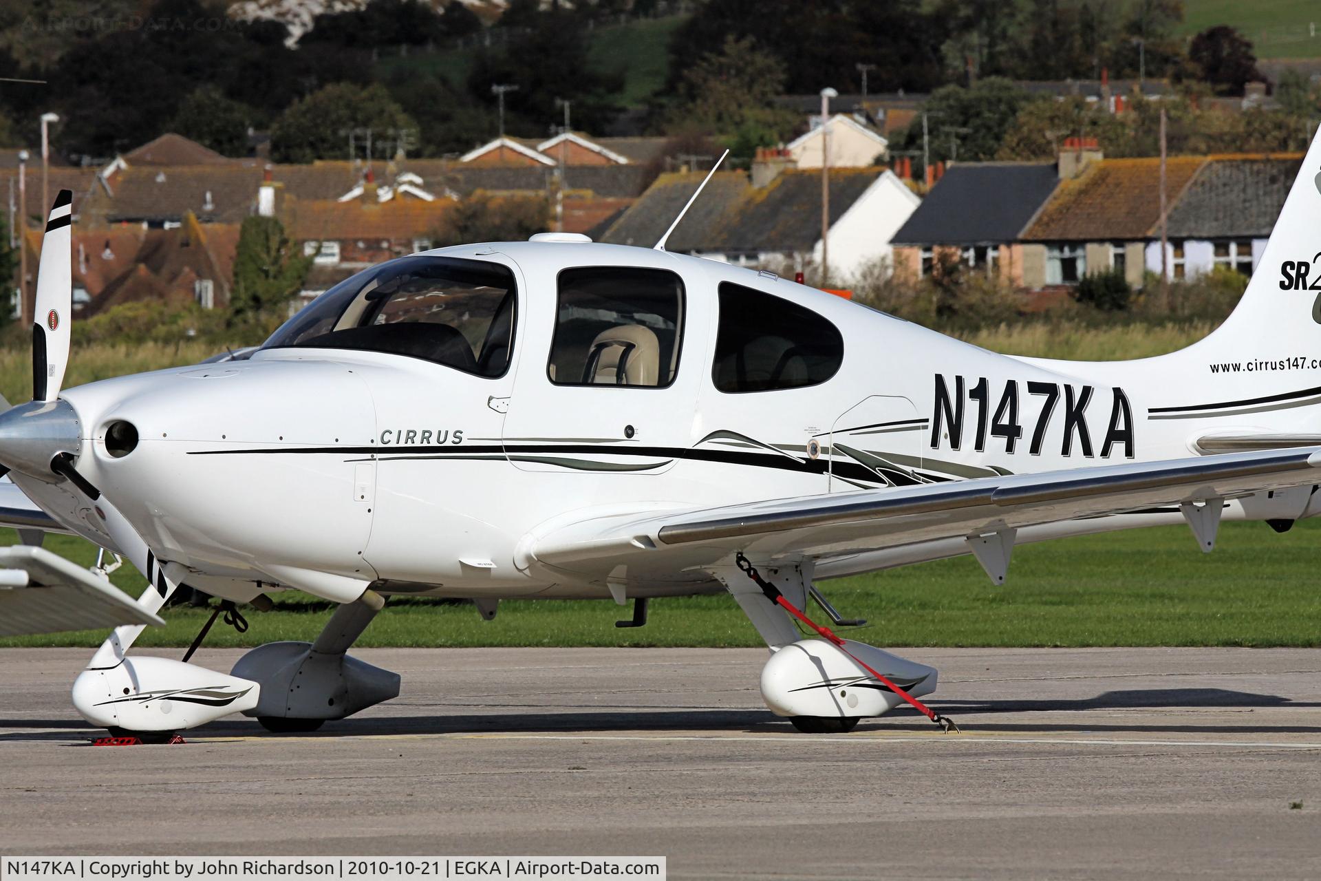 N147KA, 2006 Cirrus SR22 GTS C/N 1944, Sunny day at Shoreham