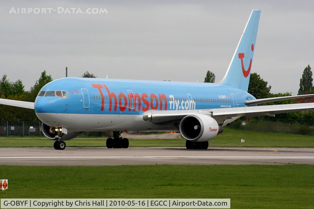 G-OBYF, 1998 Boeing 767-304 C/N 28208, Thomson