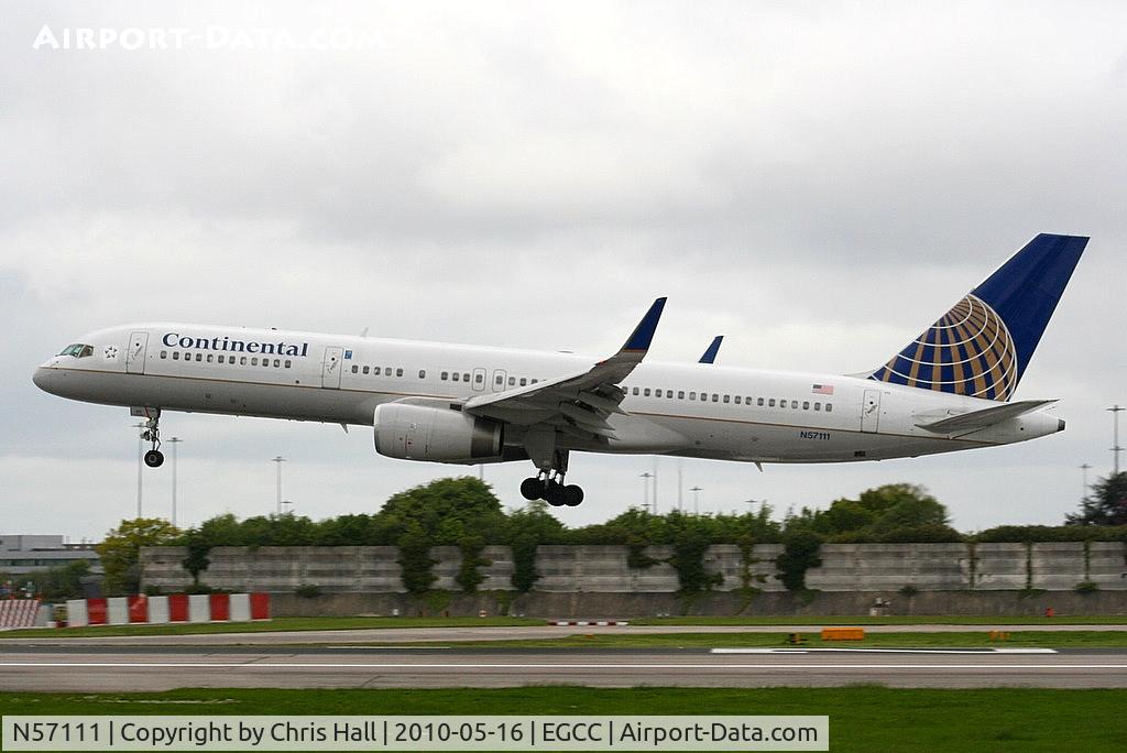 N57111, 1994 Boeing 757-224 C/N 27301, Continental Airlines