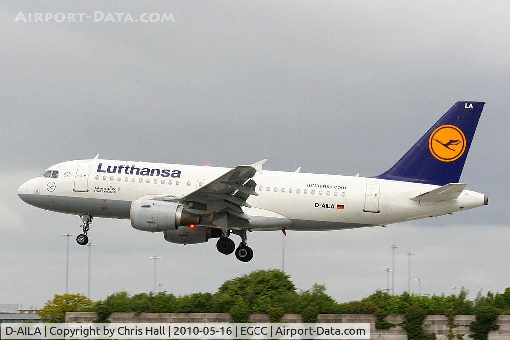 D-AILA, 1996 Airbus A319-114 C/N 609, Lufthansa