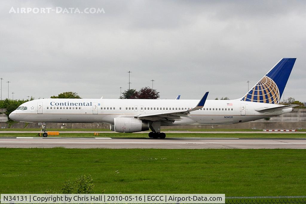 N34131, 1998 Boeing 757-224 C/N 28971, Continental Airlines