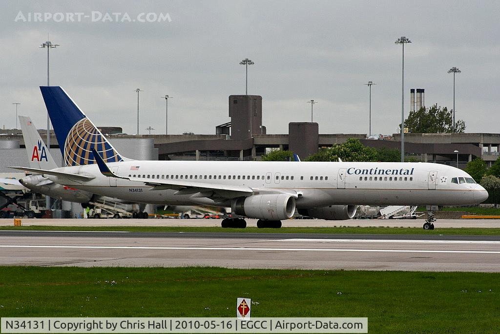 N34131, 1998 Boeing 757-224 C/N 28971, Continental Airlines