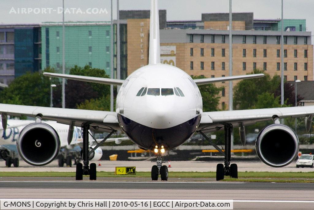 G-MONS, 1989 Airbus A300B4-605R C/N 556, Monarch