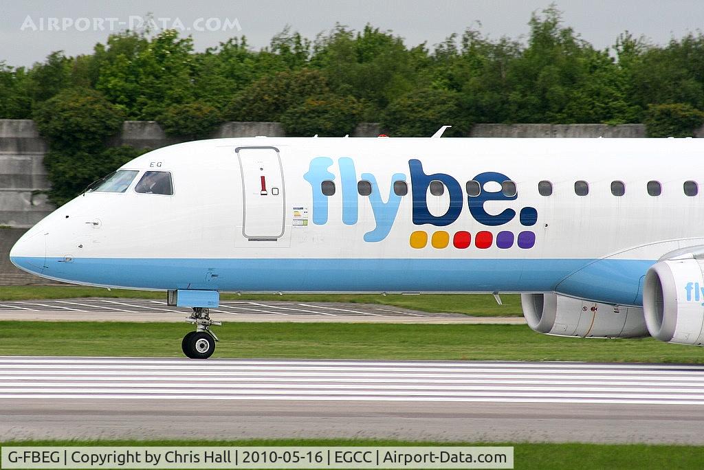 G-FBEG, 2007 Embraer 195LR (ERJ-190-200LR) C/N 19000120, flybe
