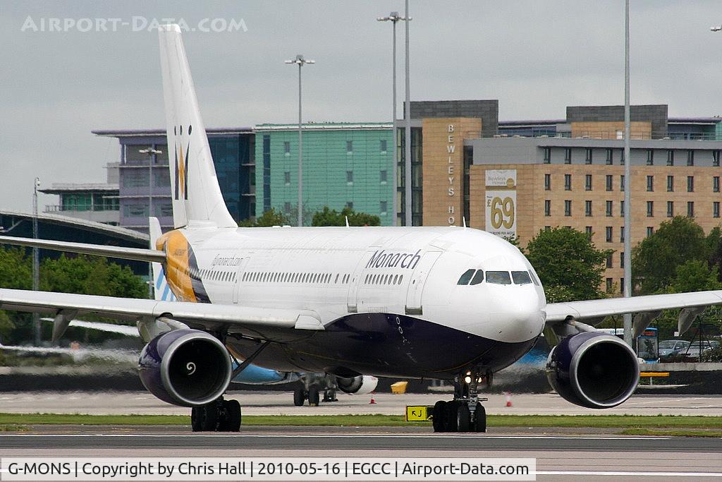G-MONS, 1989 Airbus A300B4-605R C/N 556, Monarch