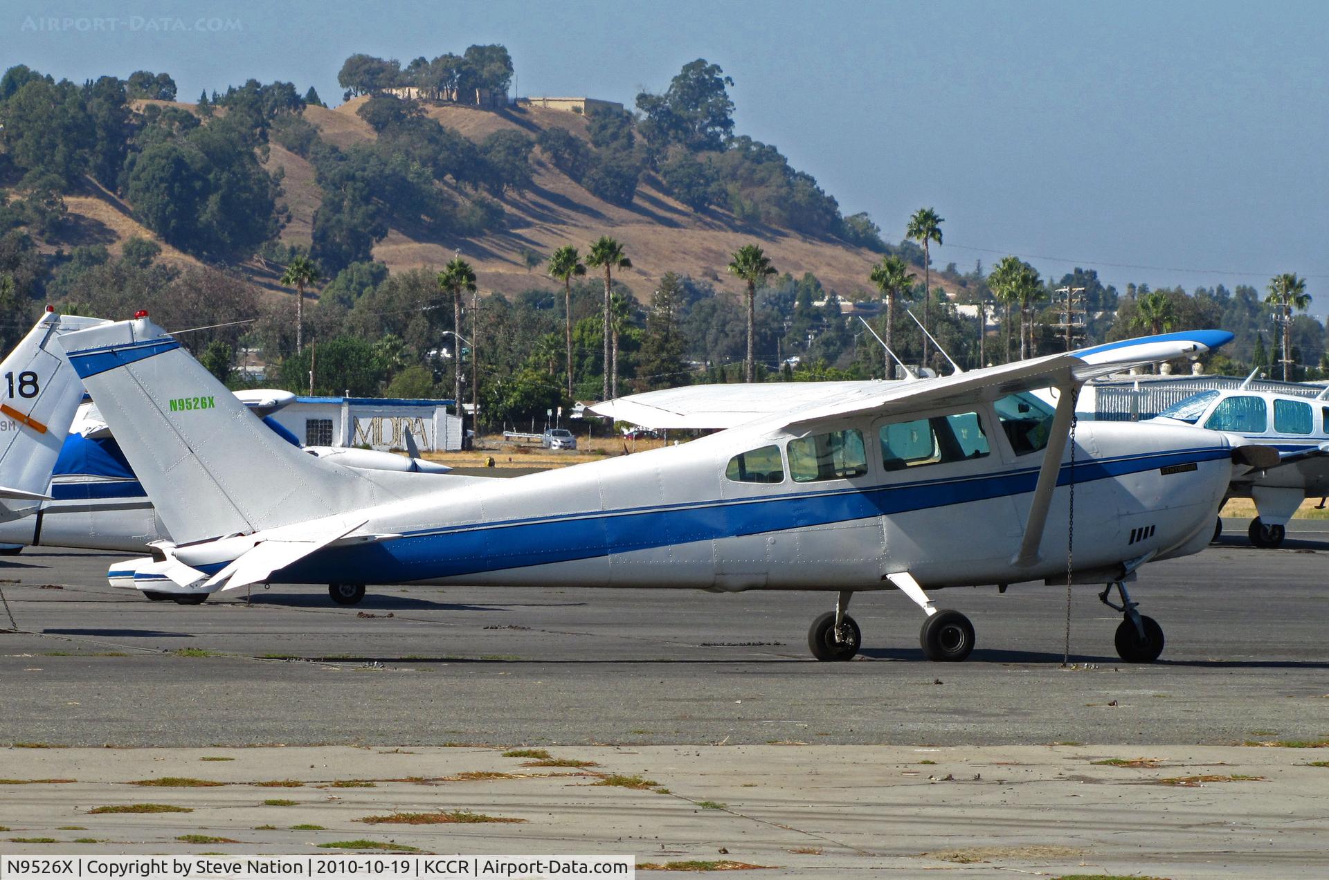N9526X, 1961 Cessna 210A C/N 21057826, 1961 Cessna 210A visiting Buchanan Field