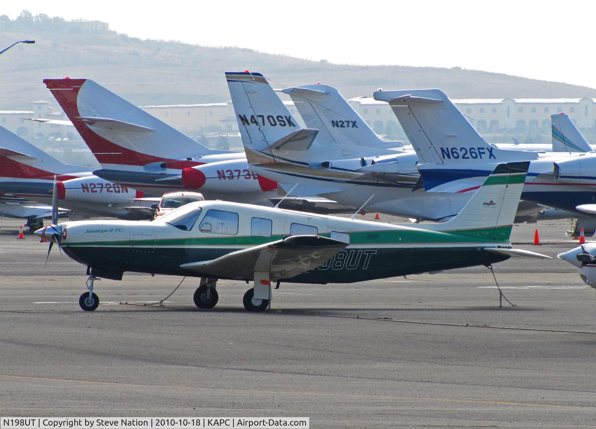 N198UT, 1997 Piper PA-32R-301T Saratoga II TC Saratoga C/N 3257012, 1997 PA-32-301T visiting Napa, CA