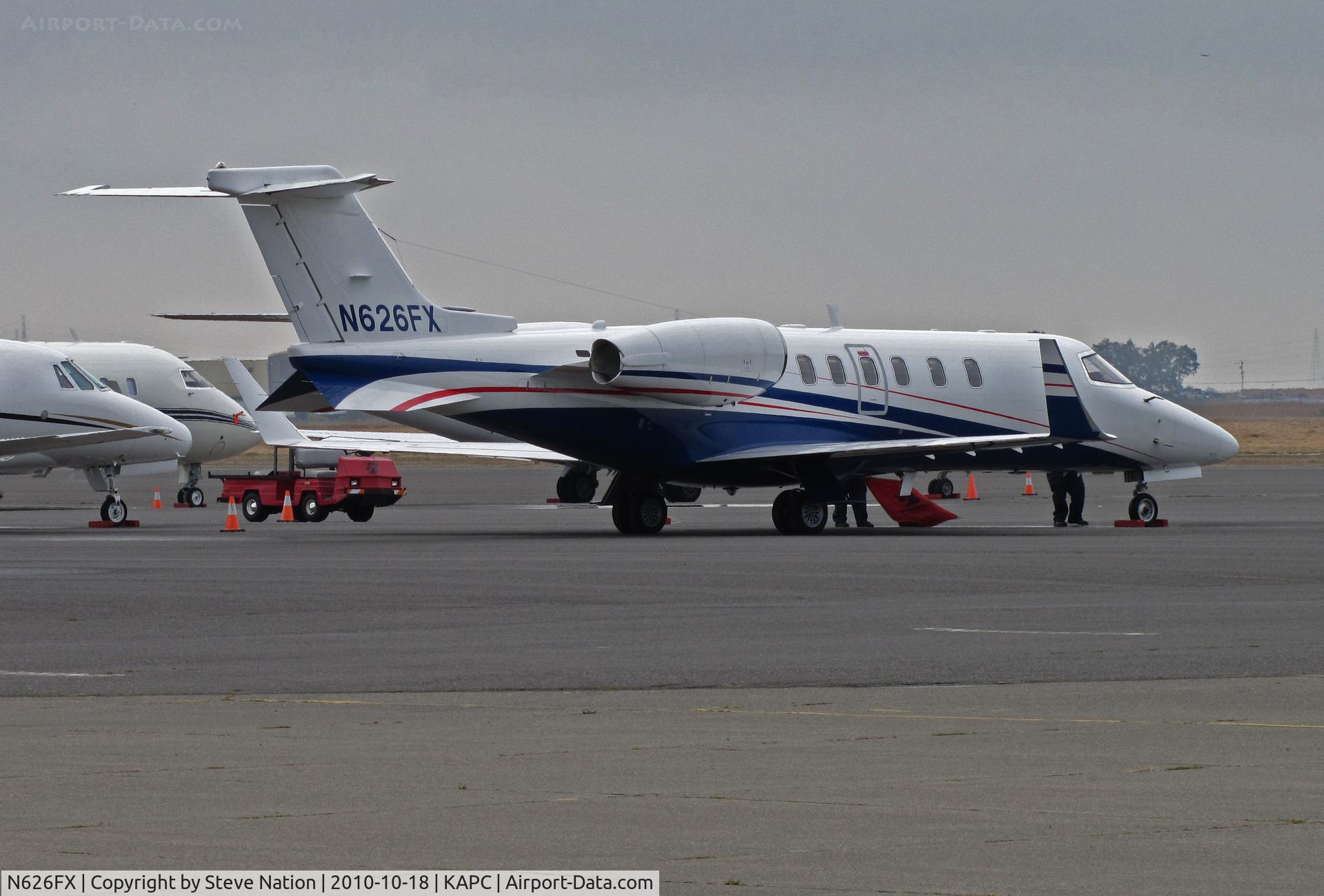 N626FX, Learjet Inc 45 C/N 2120, FlexJets Learjet 45 gets 