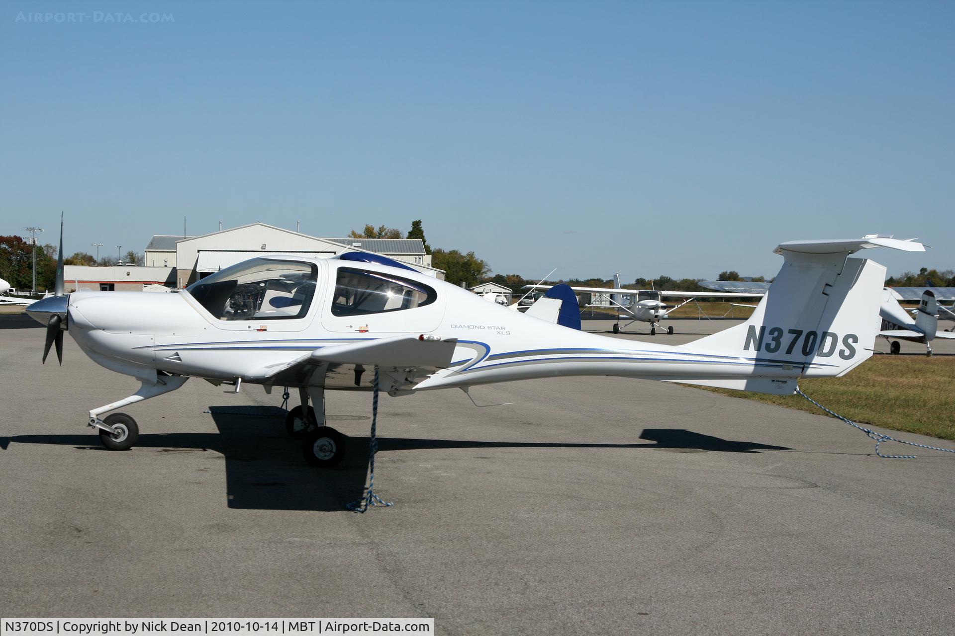 N370DS, 2008 Diamond DA-40 Diamond Star C/N 40.1019, KMBT