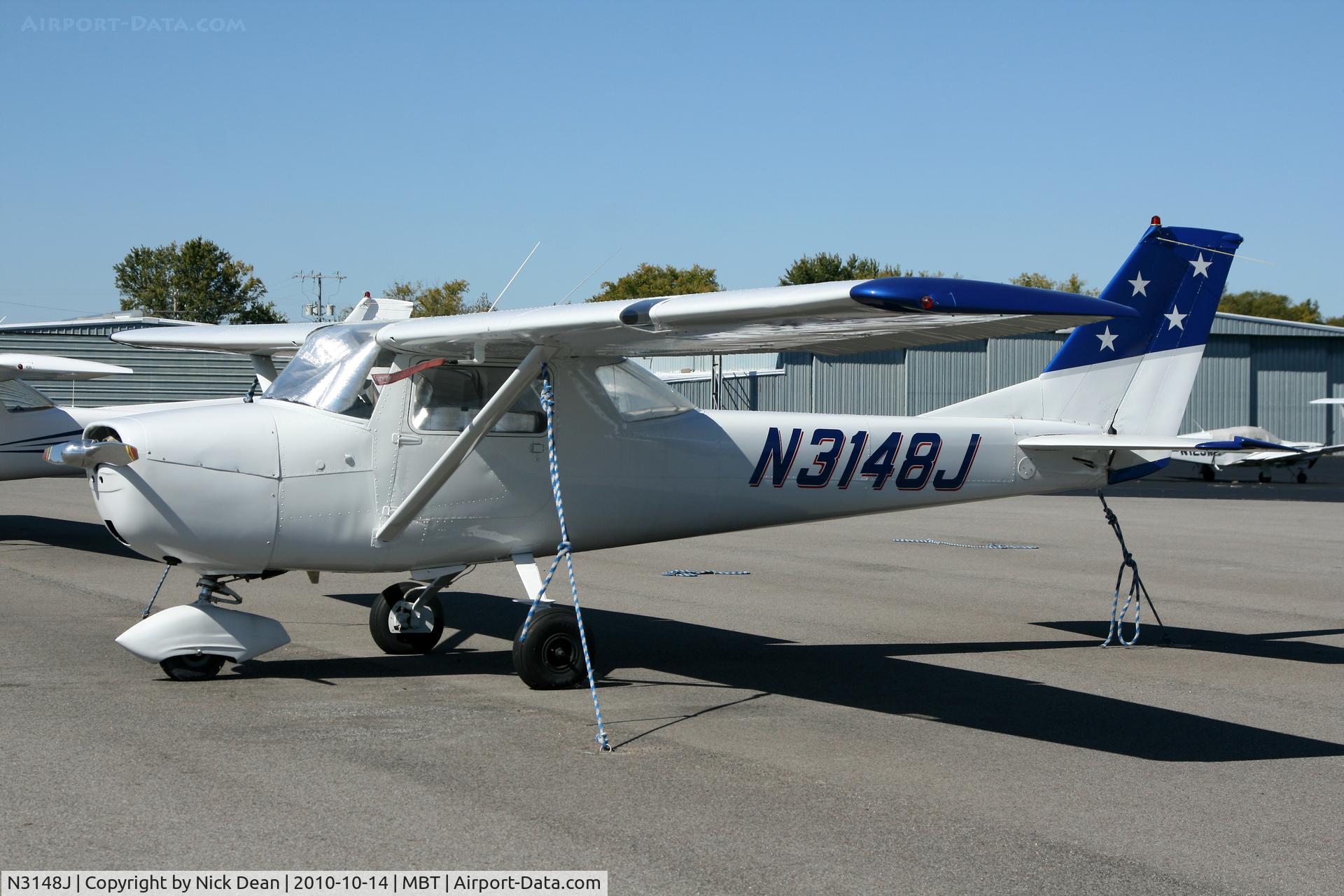 N3148J, 1966 Cessna 150G C/N 15065848, KMBT