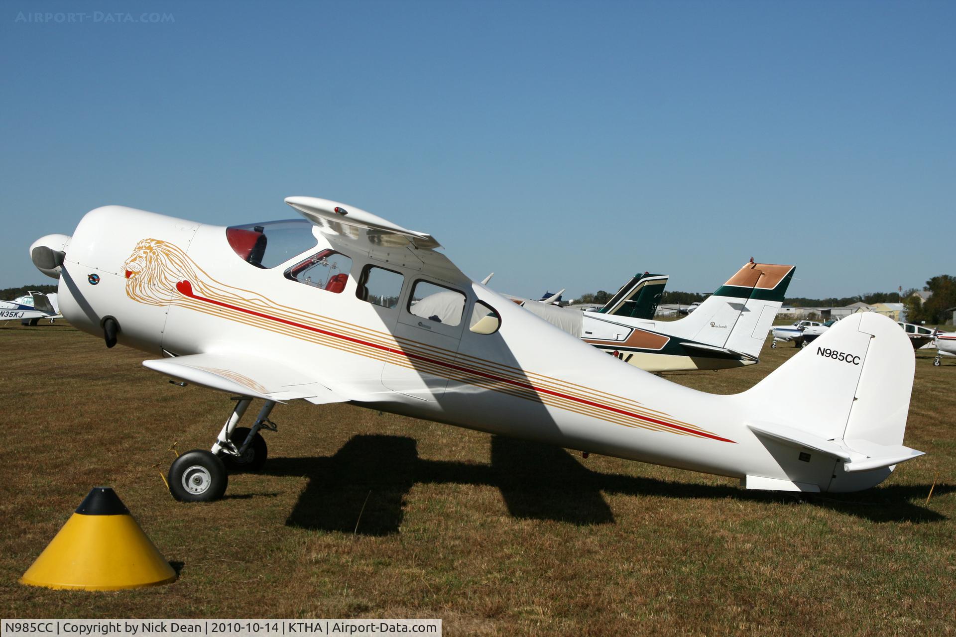 N985CC, Griffon Aerospace Lionheart C/N 3, KTHA 