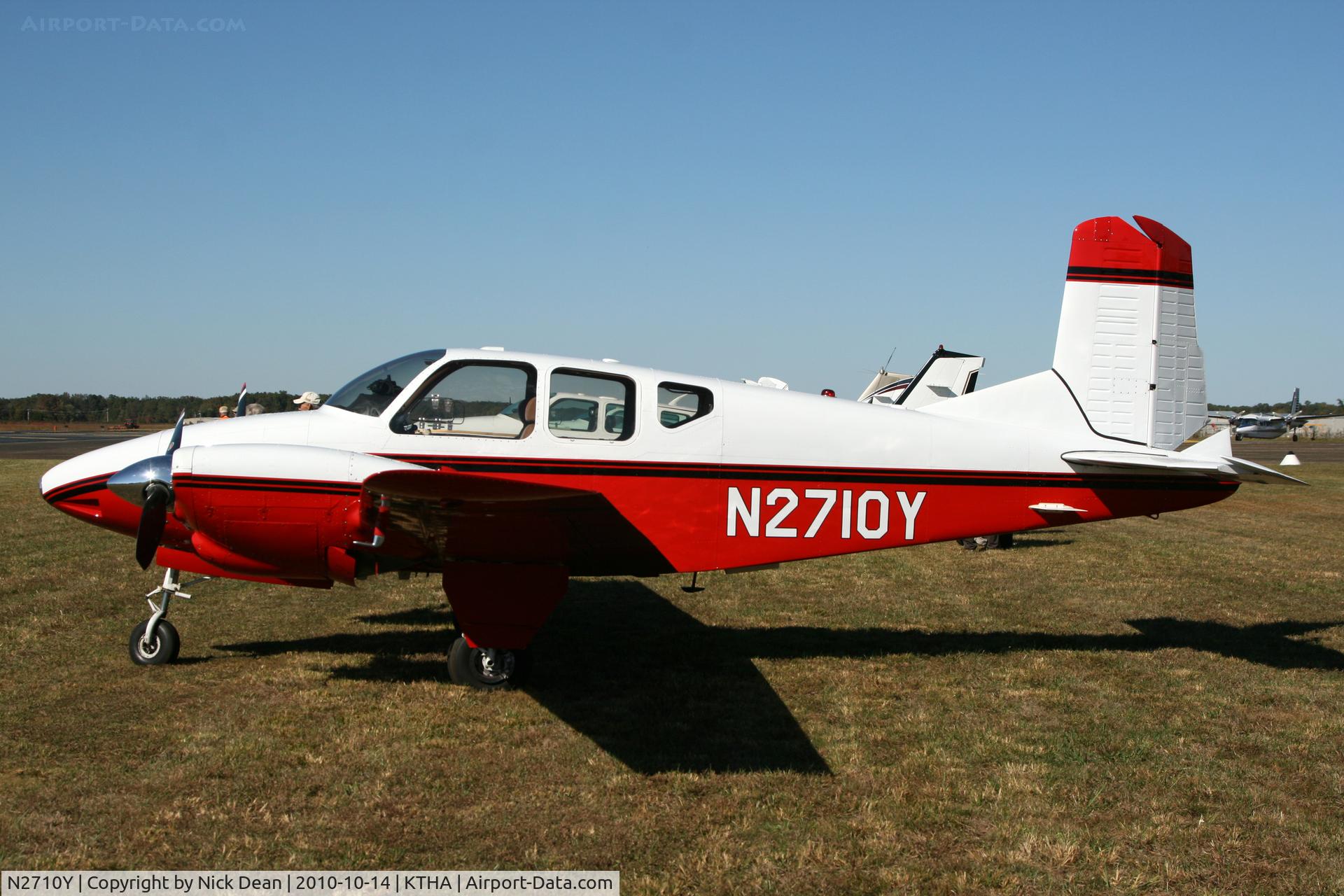 N2710Y, 1958 Beech 95 Travel Air C/N TD-45, KTHA 