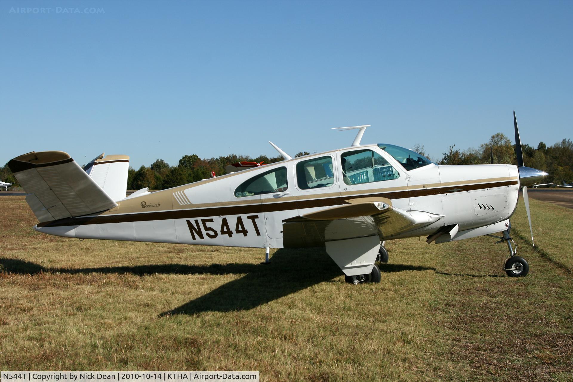 N544T, 1961 Beech N35 Bonanza C/N D-6729, KTHA 