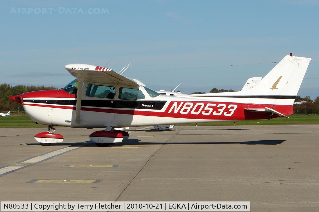 N80533, 1976 Cessna 172M C/N 17266640, 1976 Cessna 172M, c/n: 17266640 at Shoreham (UK)
