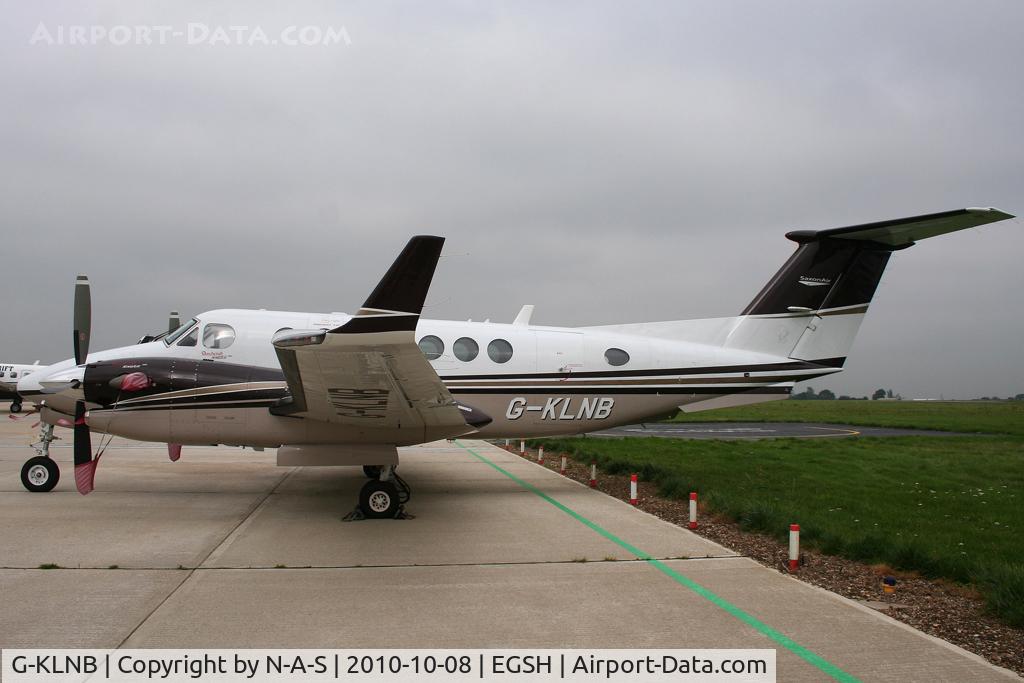G-KLNB, 2009 Beech Super King Air 350 C/N FL-631, Resident