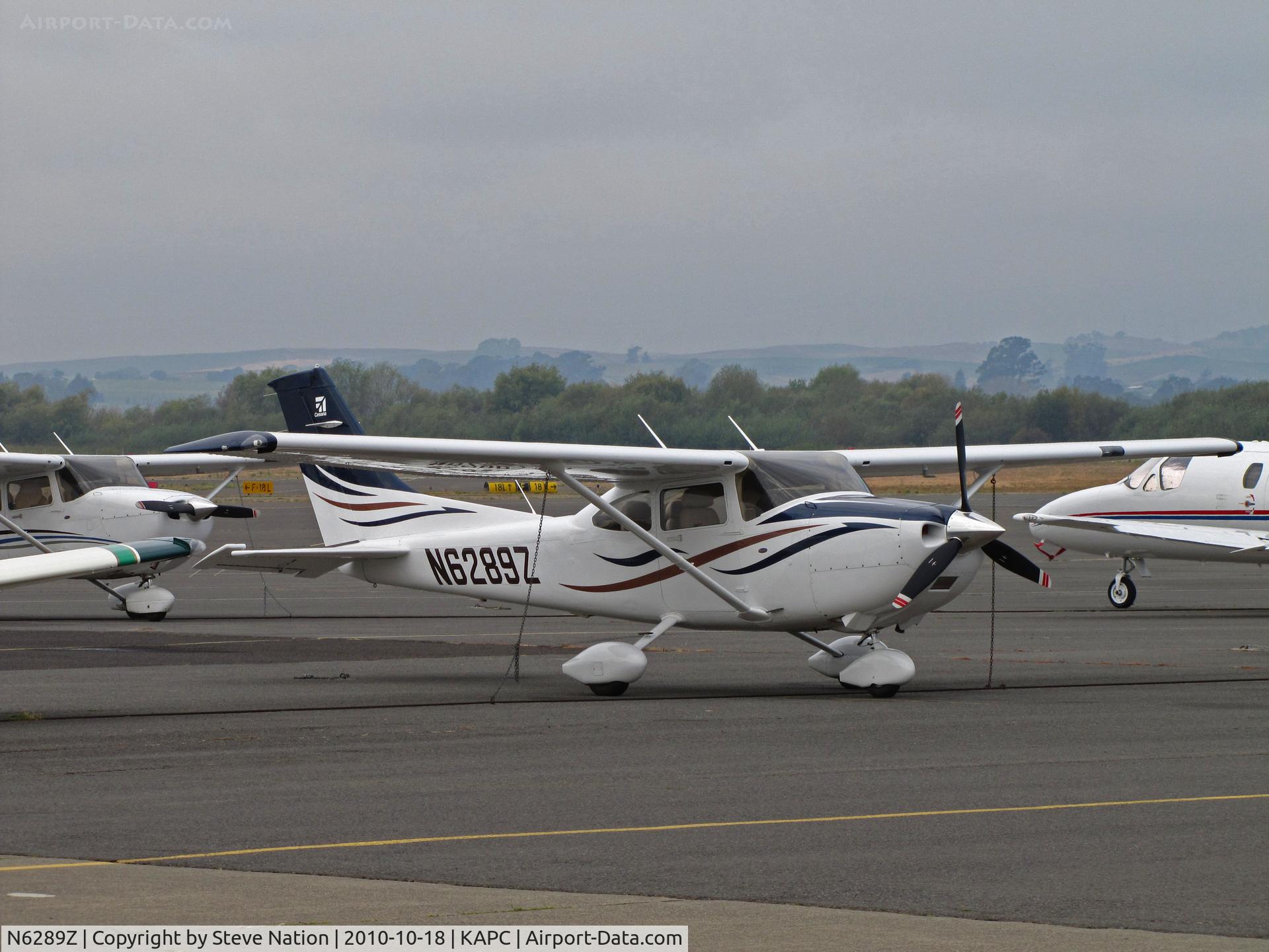N6289Z, Cessna T182T Turbo Skylane C/N T18208870, 2008 Cessna T182T parked on visitors ramp @ Napa, CA
