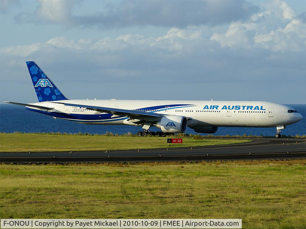 F-ONOU, 2009 Boeing 777-3Q8/ER C/N 35783, Arriving from Noumea and Sydney