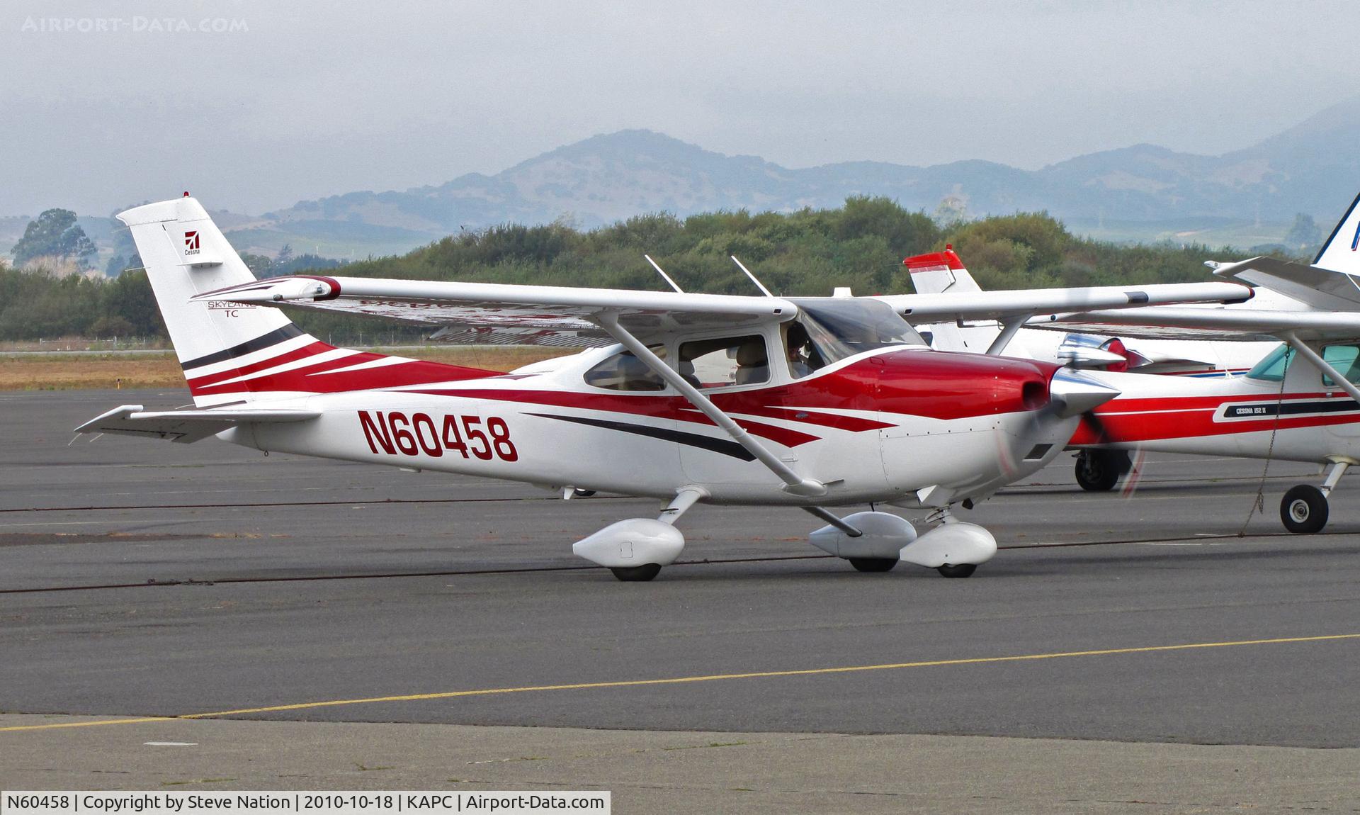 N60458, 2006 Cessna T182T Turbo Skylane C/N T18208574, 2006 Cessna T182T on visitors ramp at Napa, CA 