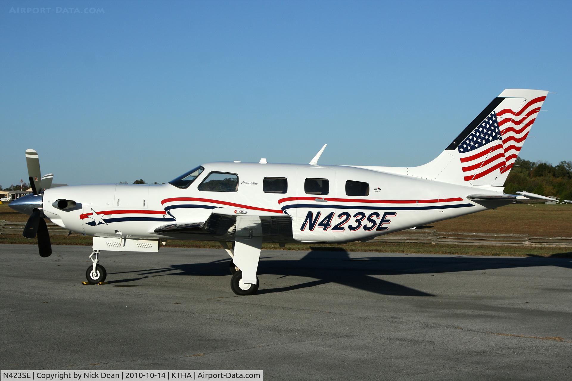 N423SE, Piper PA-46-500TP C/N 4697423, KTHA 