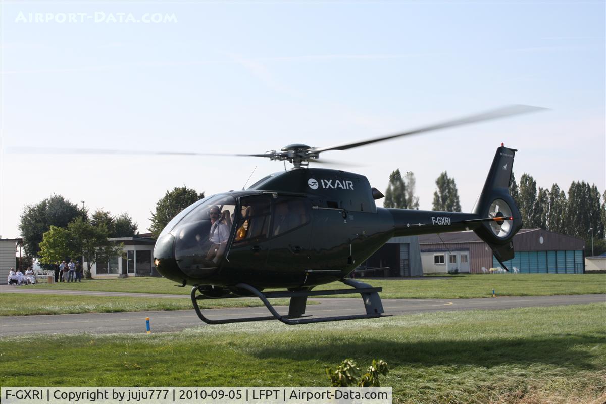 F-GXRI, 2007 Eurocopter EC-120B Colibri C/N 1482, on display at Pontoise