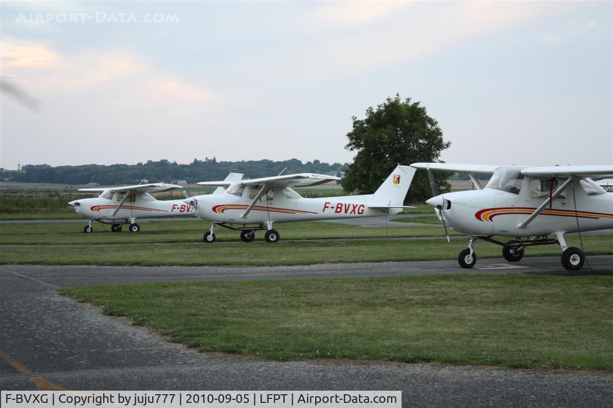 F-BVXG, Reims F150L C/N 1131, on display at Pontoise