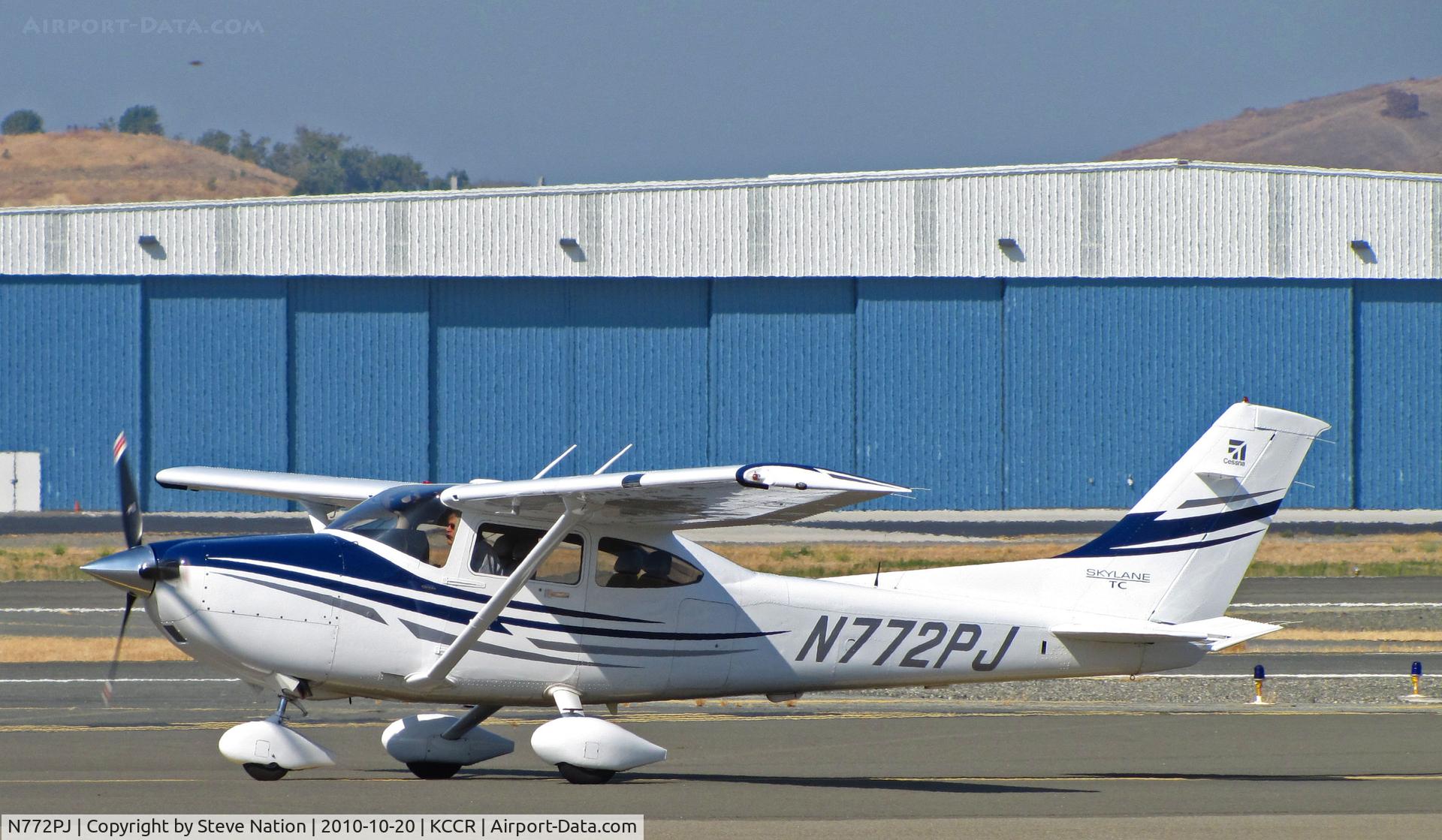 N772PJ, 2005 Cessna T182T Turbo Skylane C/N T18208368, 2005 Cessna T182T in from Medford, OR for avionics work